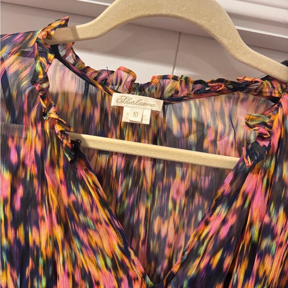 Multicolor Patterned Dress - Picture 2 of 2